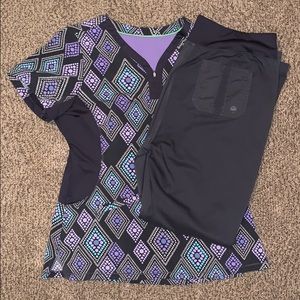 Premiere Healing Hands Purple Label Scrub Set